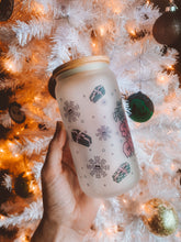 Season Creepings frosted glass 16oz