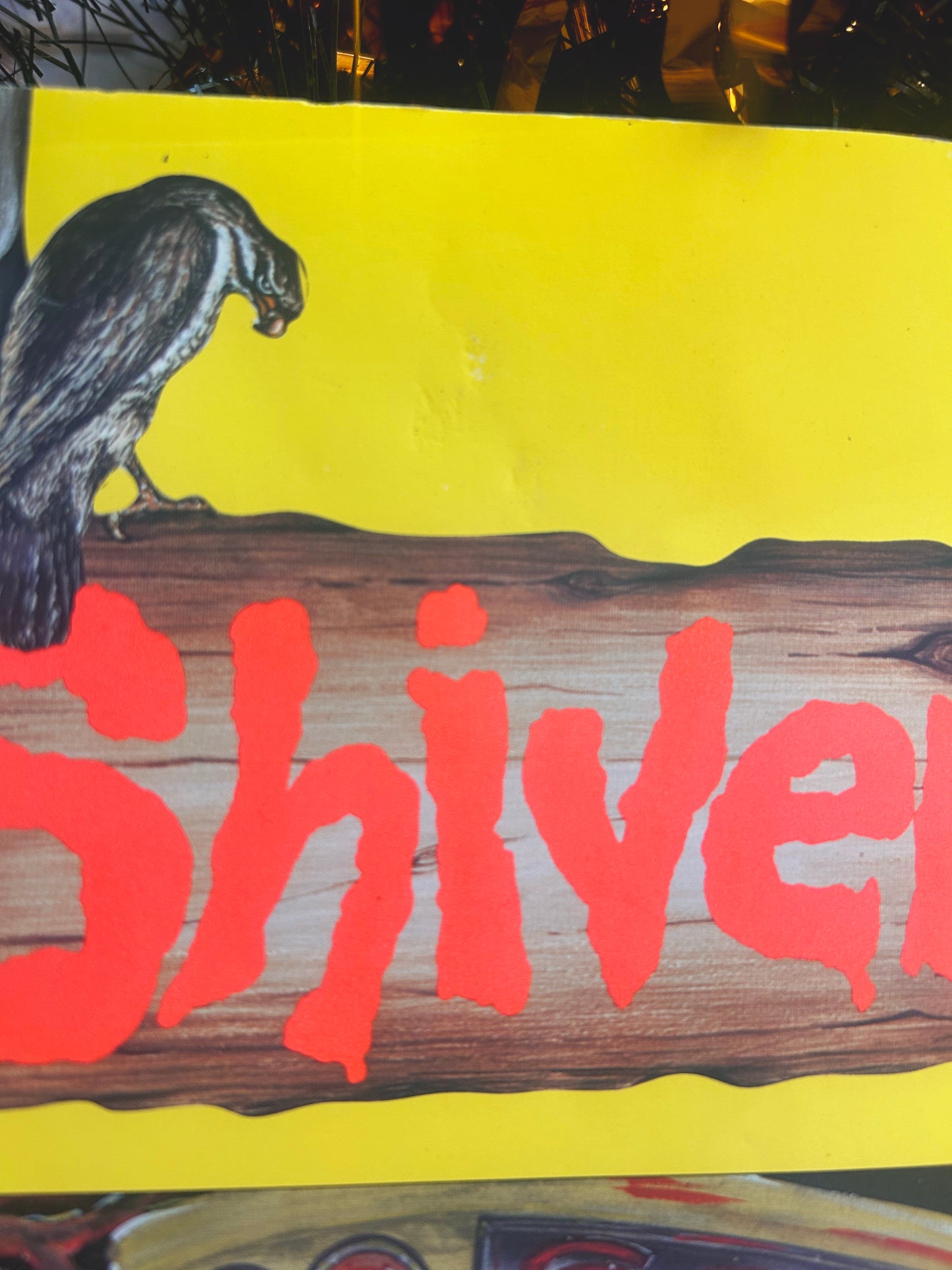 1997 Shivers puzzle and activity book (never used)