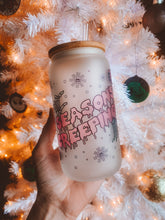 Season Creepings frosted glass 16oz