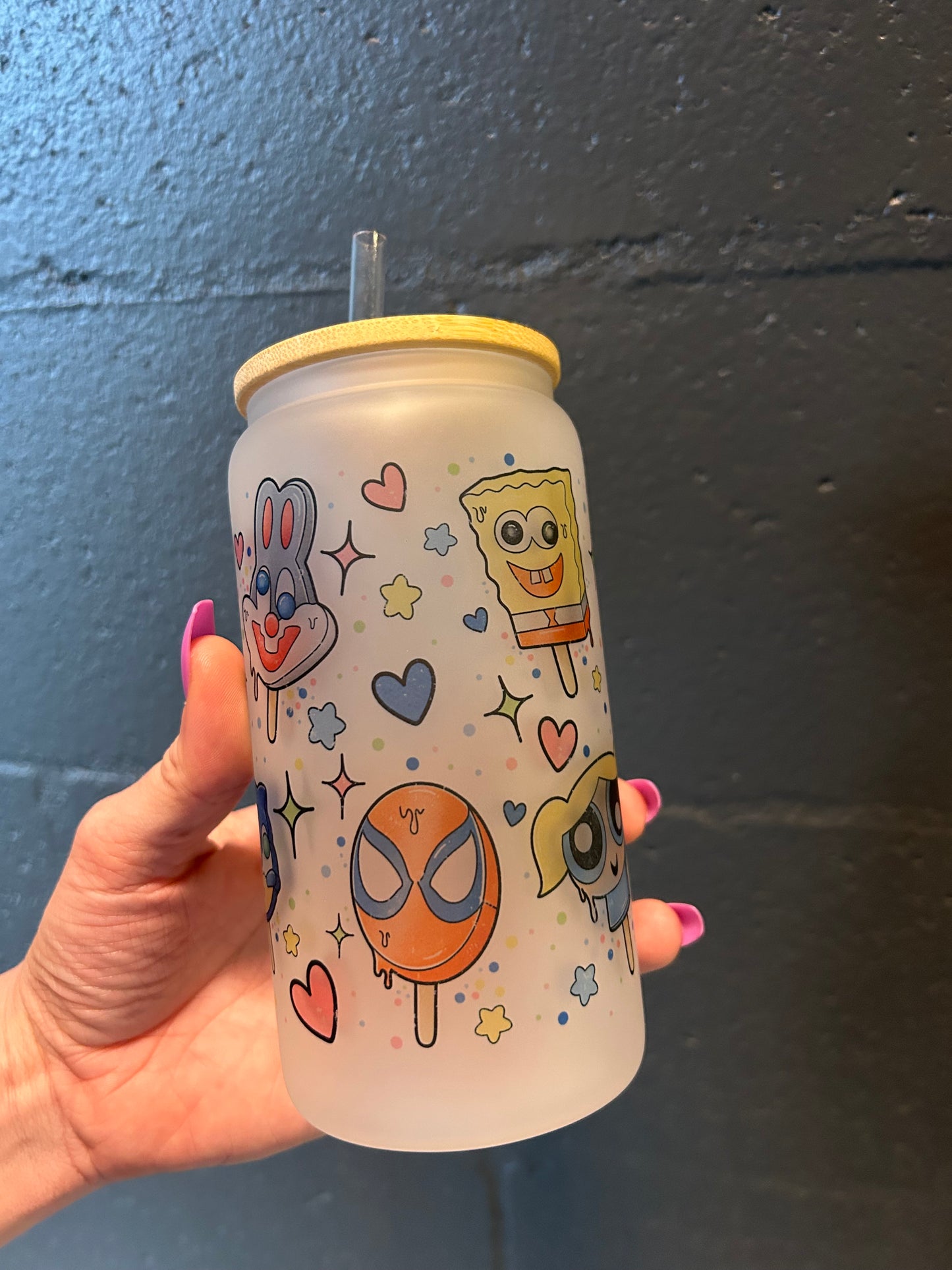 Nostalgic Ice Cream glass 16 OZ