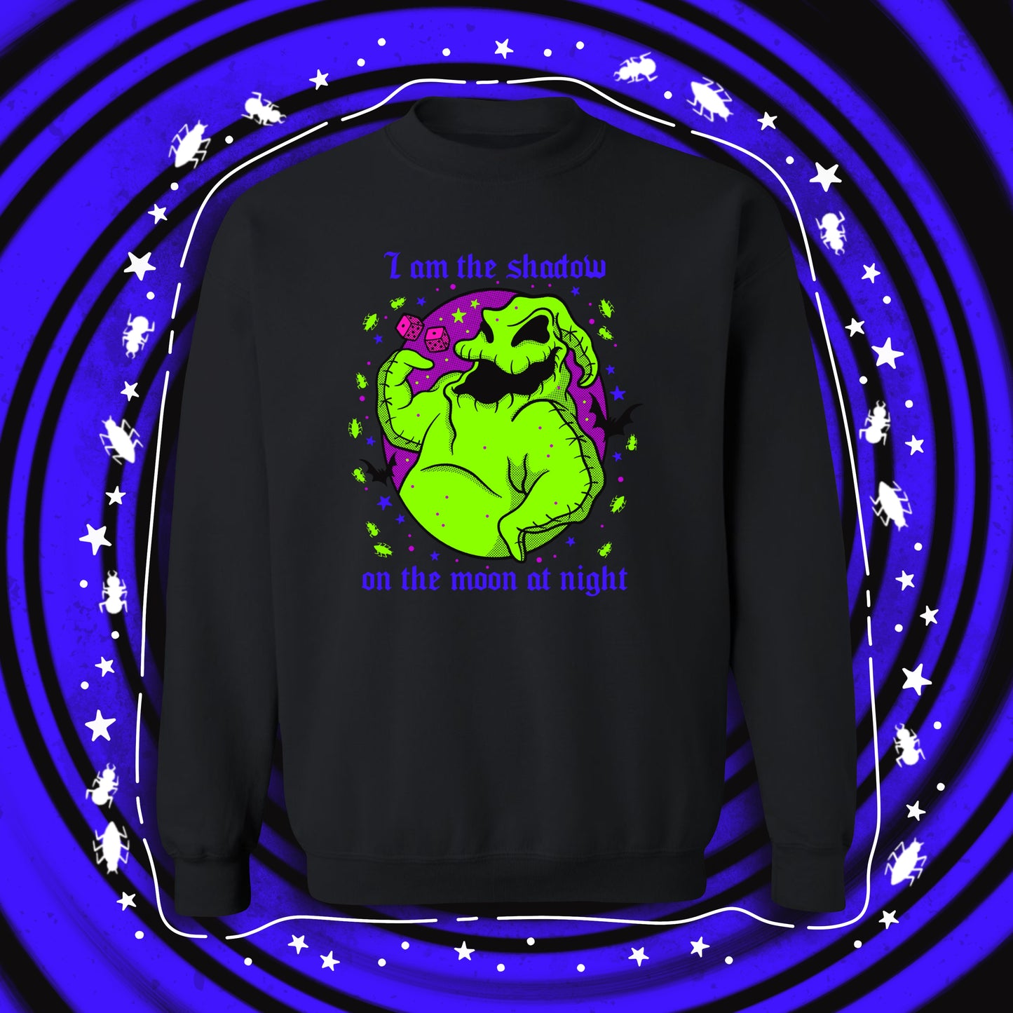 I am the shadow on the moon at night OOGEY pullover or tee