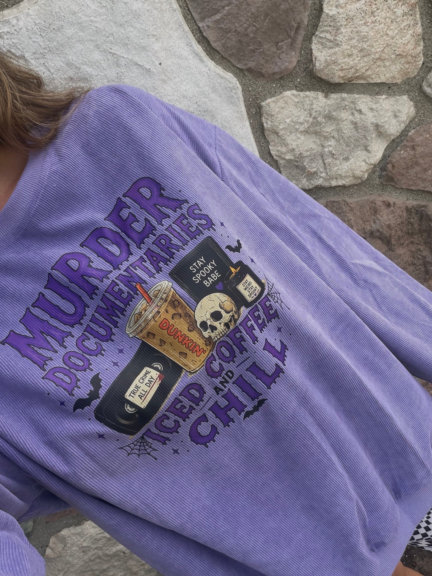 Murder docs and chill - Ribbed Sweater TPE