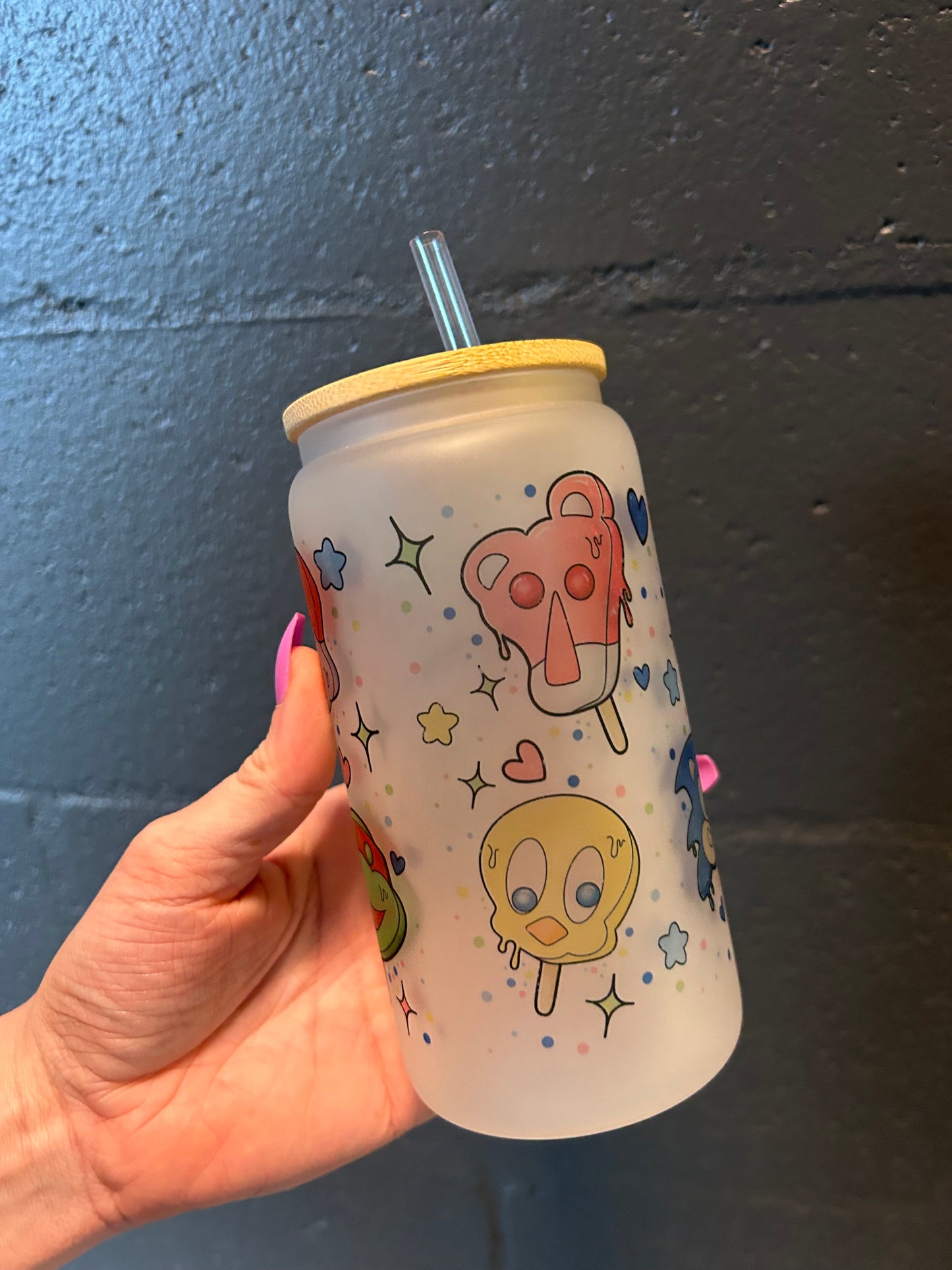 Nostalgic Ice Cream glass 16 OZ