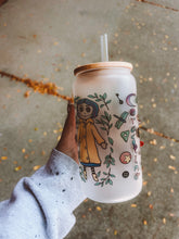 Coraline 16oz glass tumblers