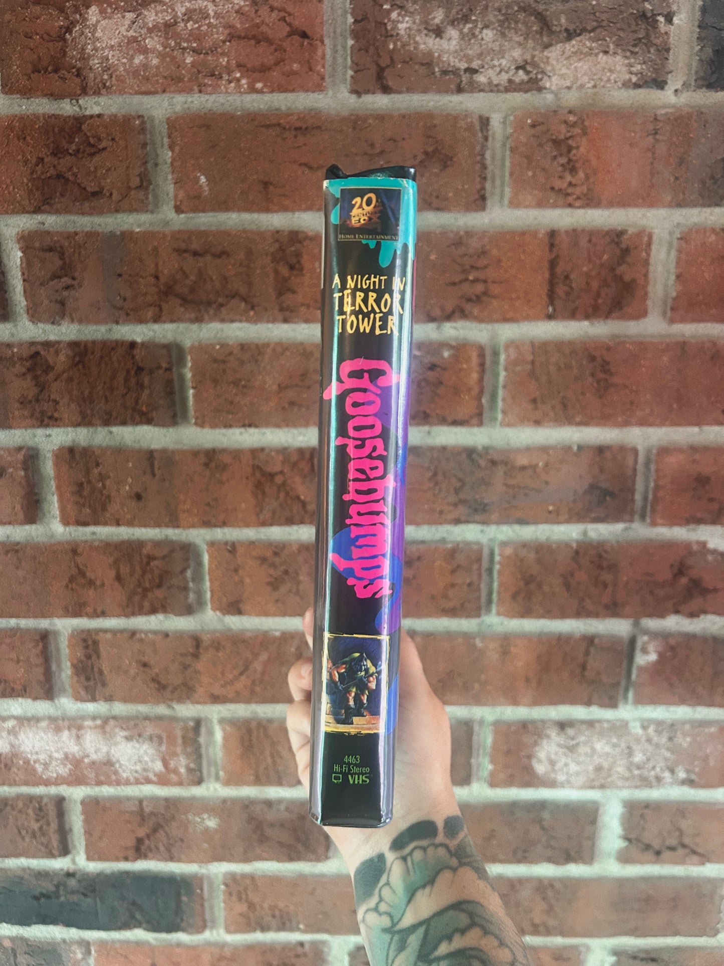 Goosebumps VHS - A Night In Terror Tower 1996