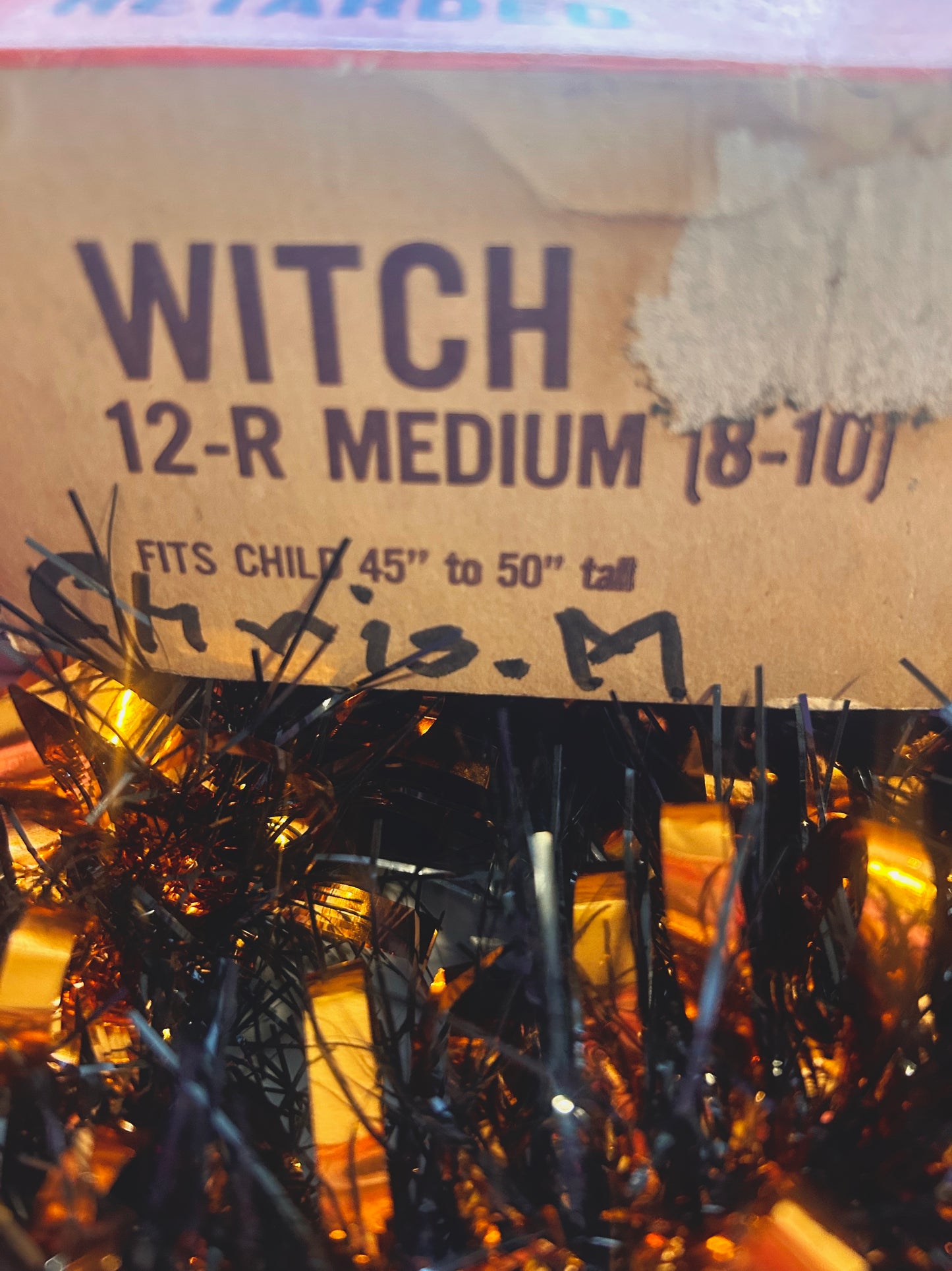 RARE 1970’s Collegeville witch mask