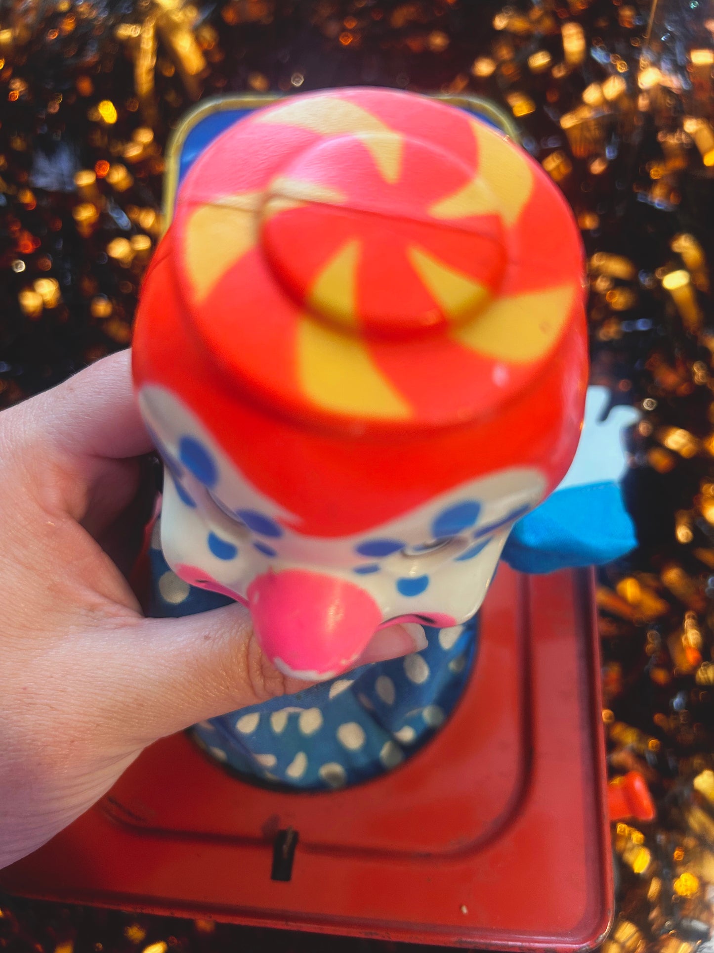 Mattel 1970’s Jack In The Box clown