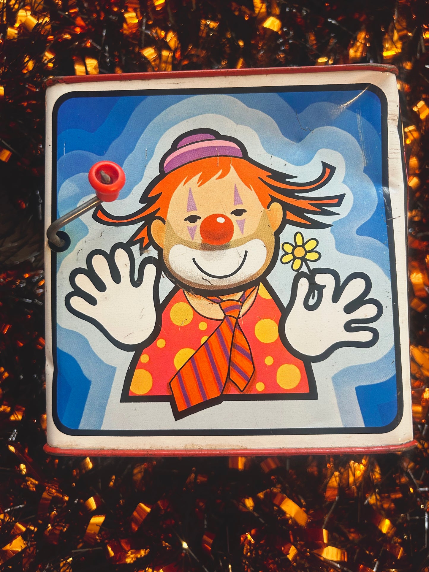 Mattel 1970’s Jack In The Box clown