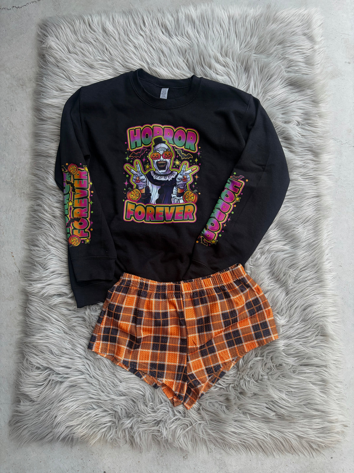 Horror Forever- long sleeve tee or pullover