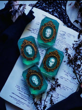 Portrait of Death Crystal infused soap