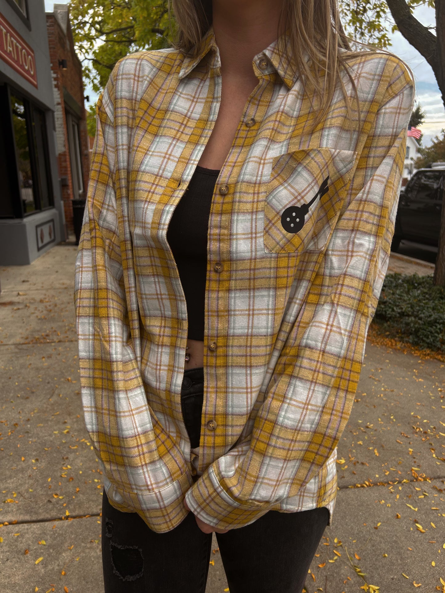Coraline oversized Flannel