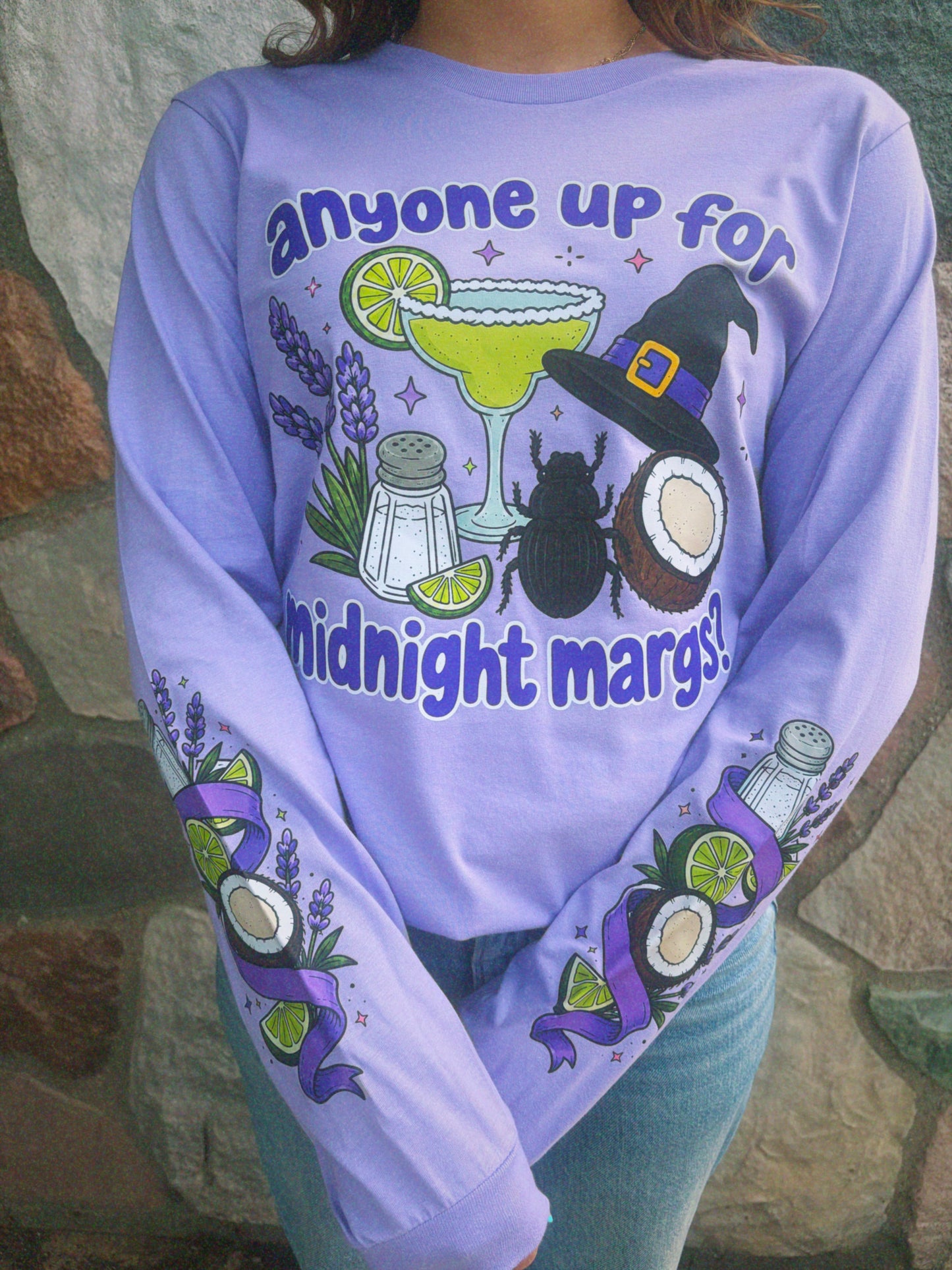 Midnight Margs?? TPE collab (pullover or long sleeve tee)