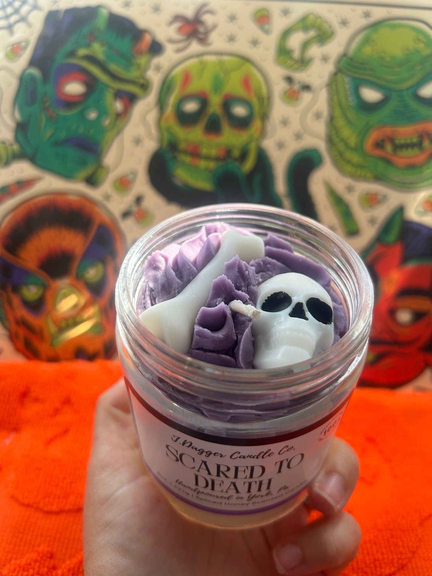Halloween SOY candles 8oz