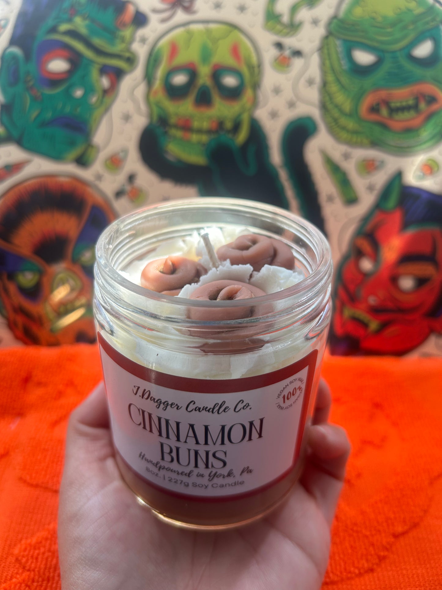 Halloween SOY candles 8oz