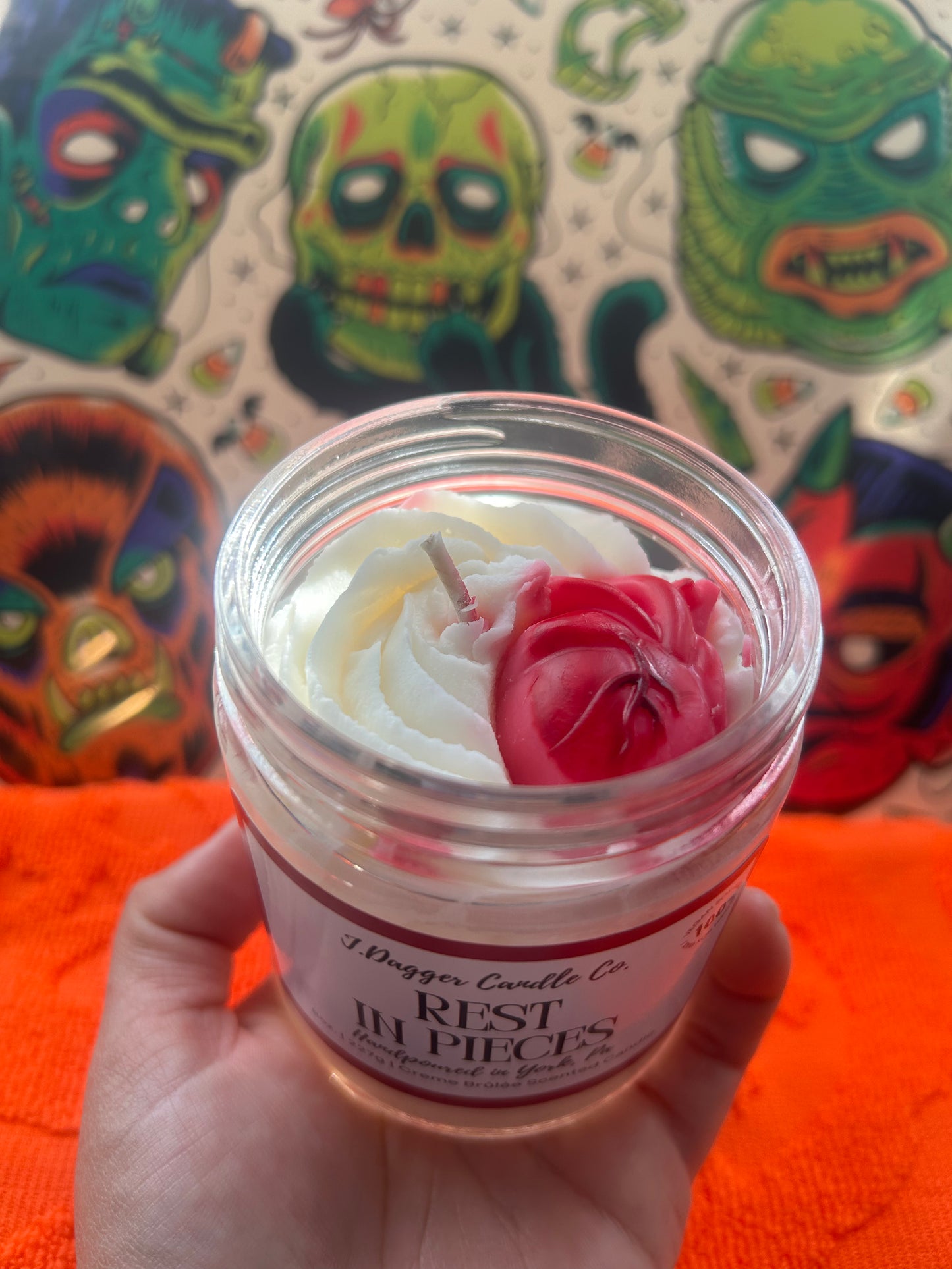 Halloween SOY candles 8oz