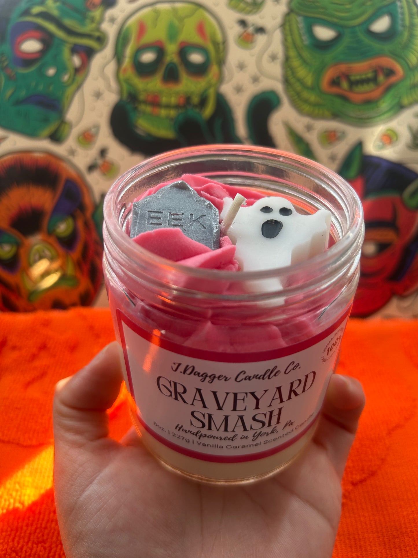 Halloween SOY candles 8oz