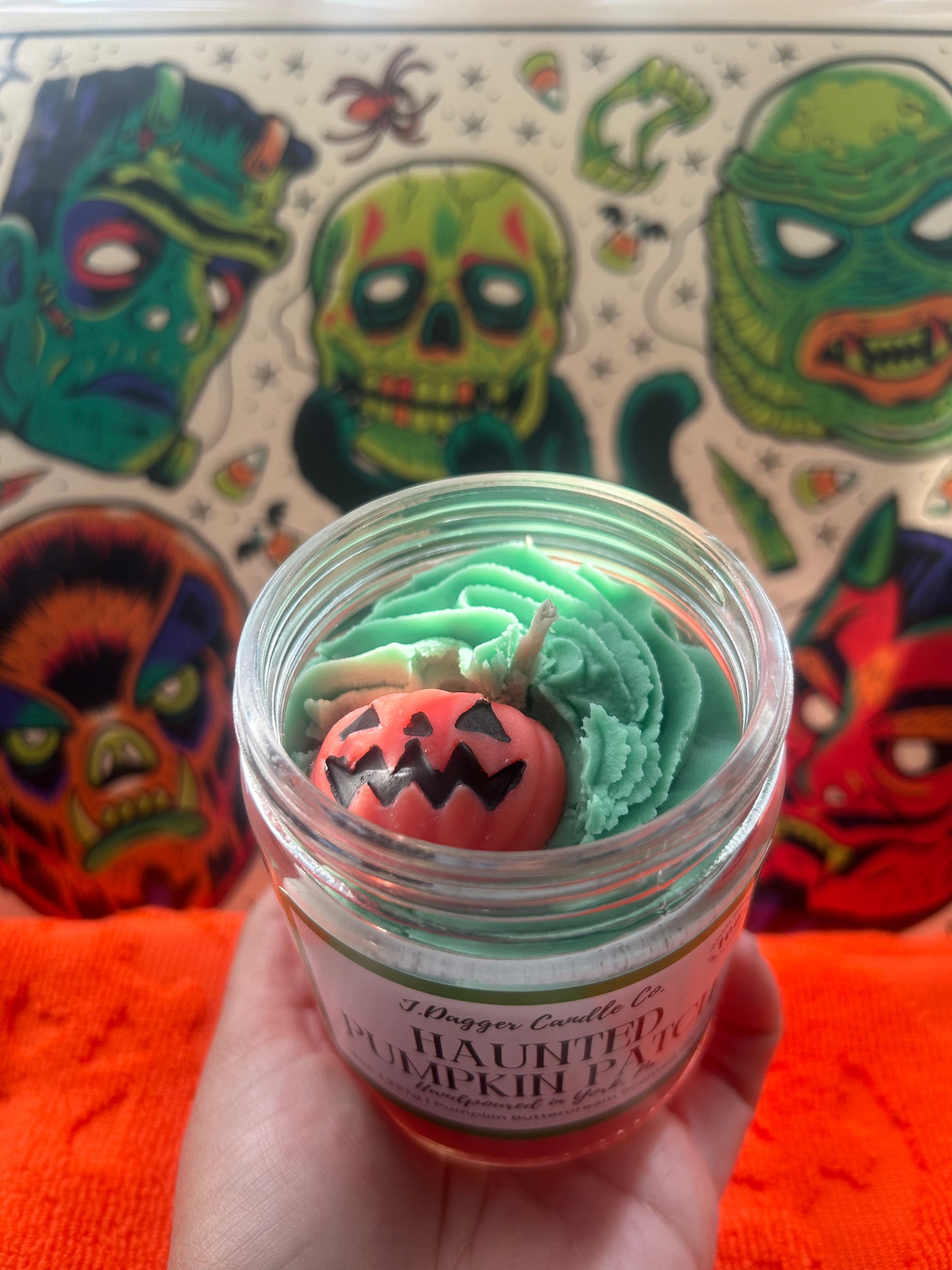 Halloween SOY candles 8oz