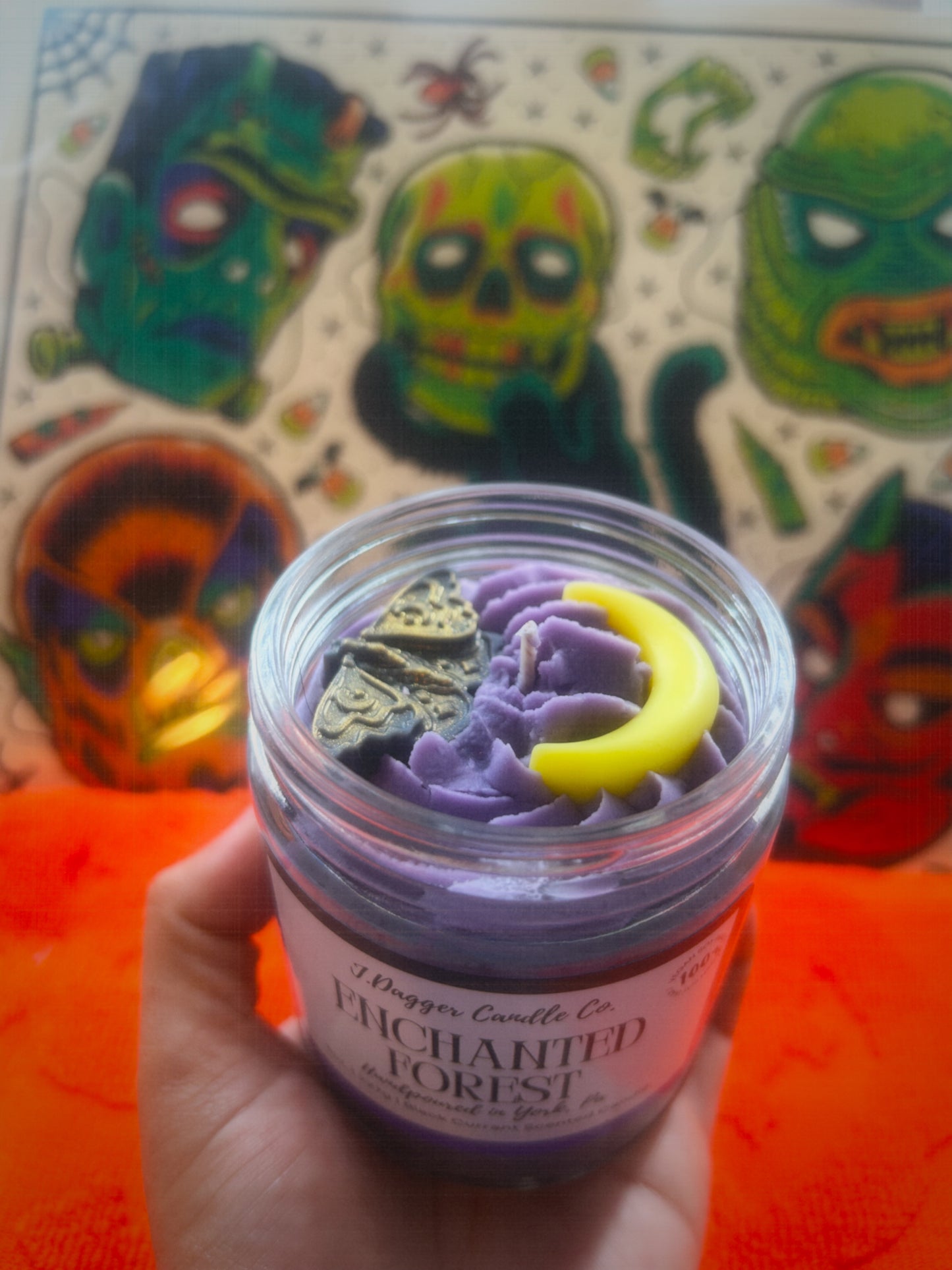 Halloween SOY candles 8oz