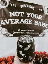 Bat Stemless Wine Glass