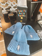 Ghostie knit embroidered beanie Lively Ghost
