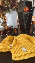 Ghostie knit embroidered beanie Lively Ghost