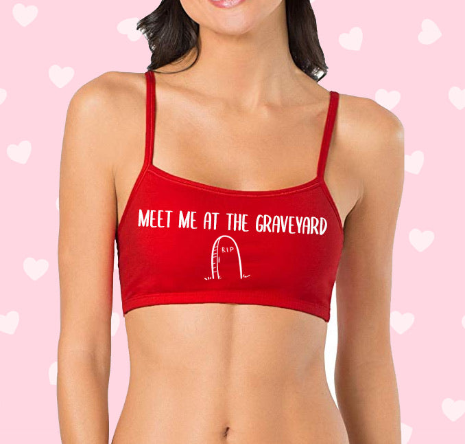 Meet Me at the Graveyard Bralette
