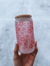 Bite Me Frosted Glass Tumbler