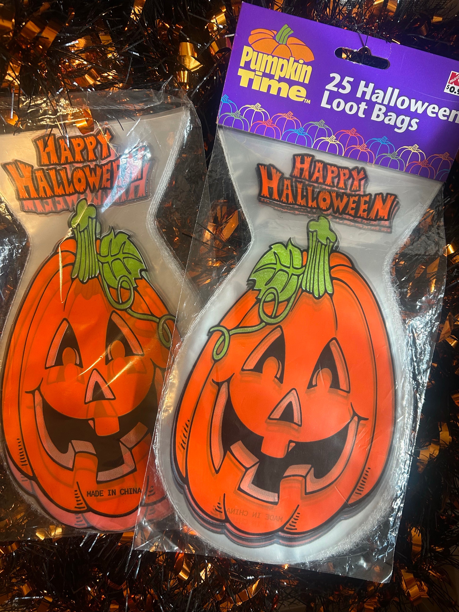 KMART pumpkin goodie/ treat bags 49 – Not Your Average Babe