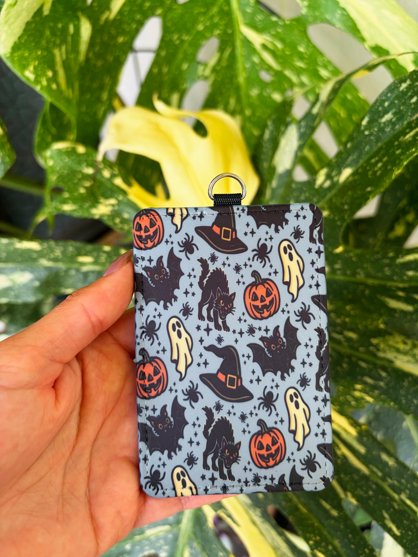 Spooky ID badge holders