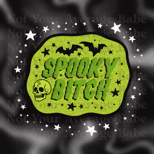 Spooky Bitch sticker