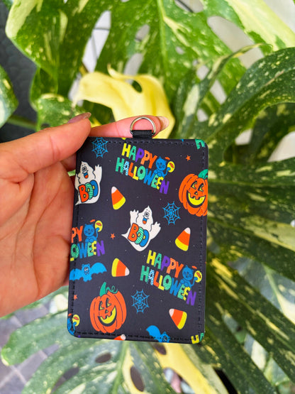 Spooky ID badge holders