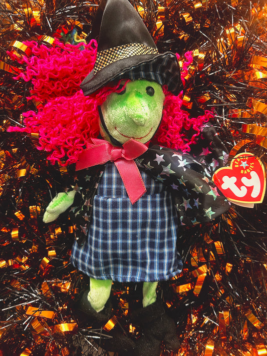 ‘Scary’ TY Witch beanie baby 2000’s
