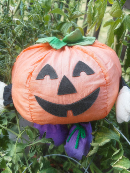 Gibson Greetings 1994 Vintage Plush Pumpkin Halloween Stuffed Toy