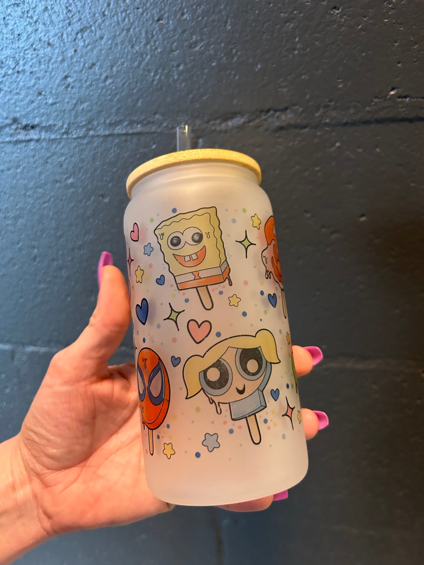 Nostalgic Ice Cream glass 16 OZ