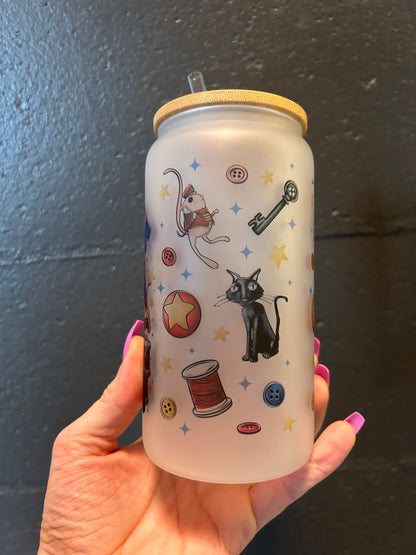 Coraline Carnival glass 16 OZ