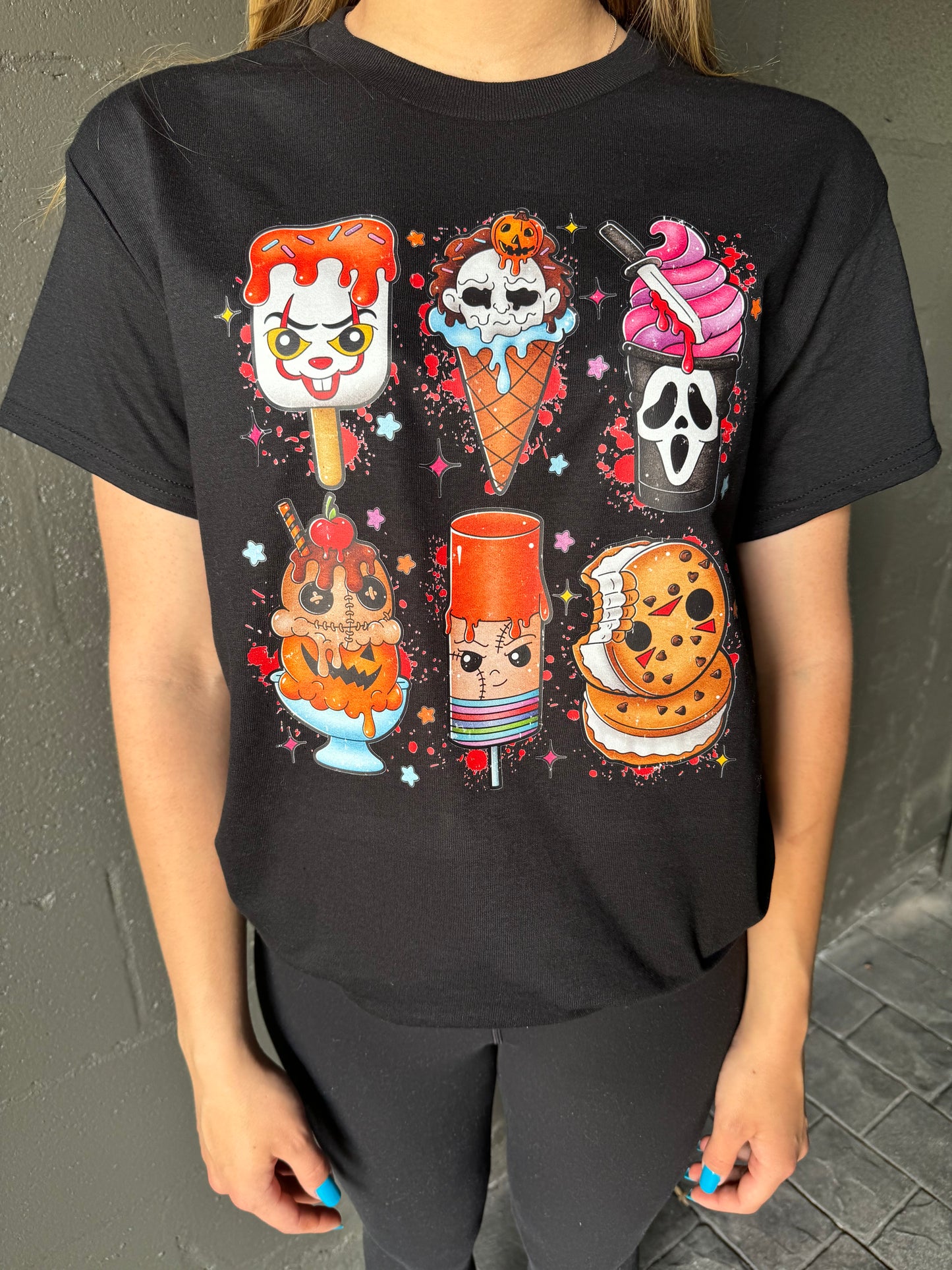 Horror Ice Cream Pullover or tee