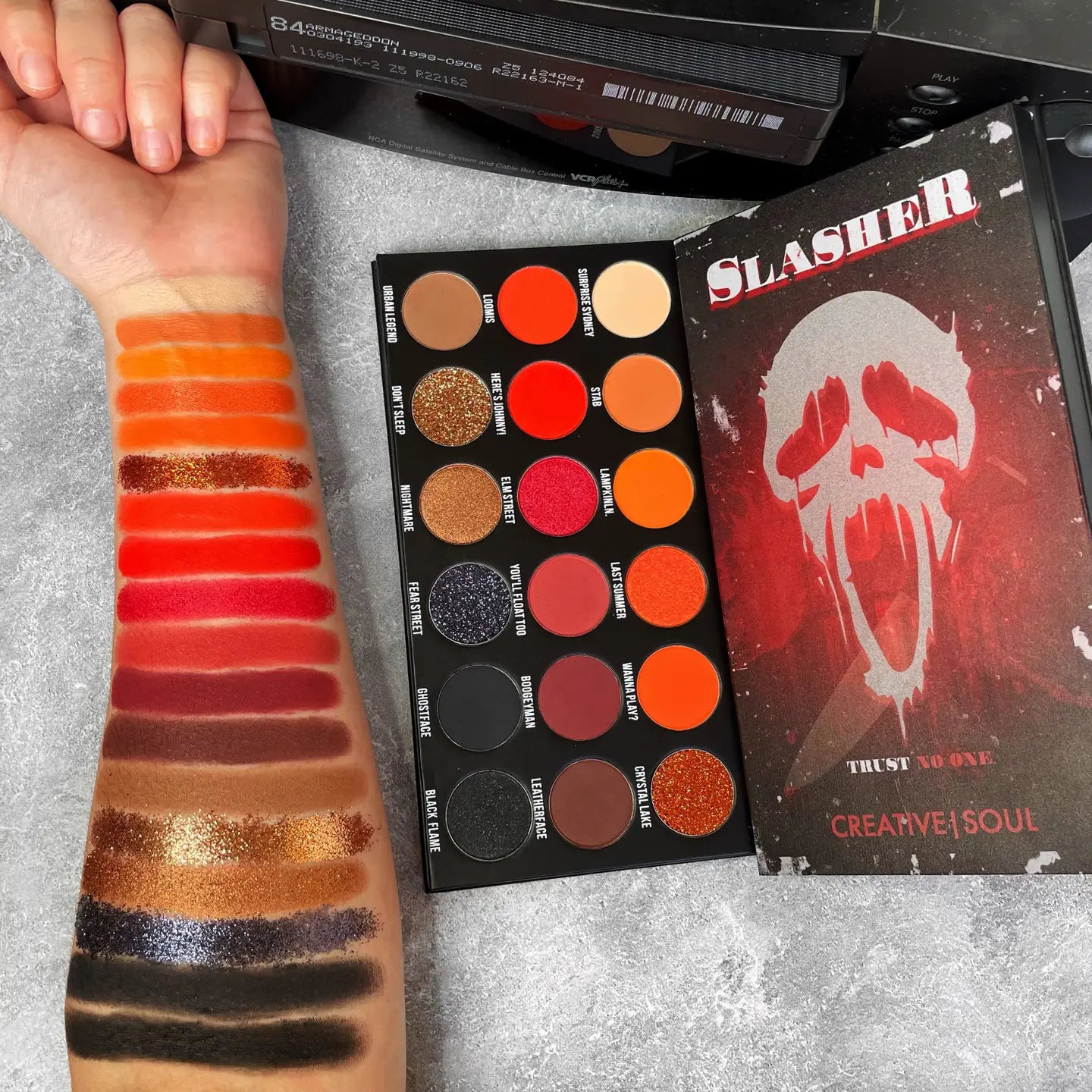 Slasher eyeshadow palette