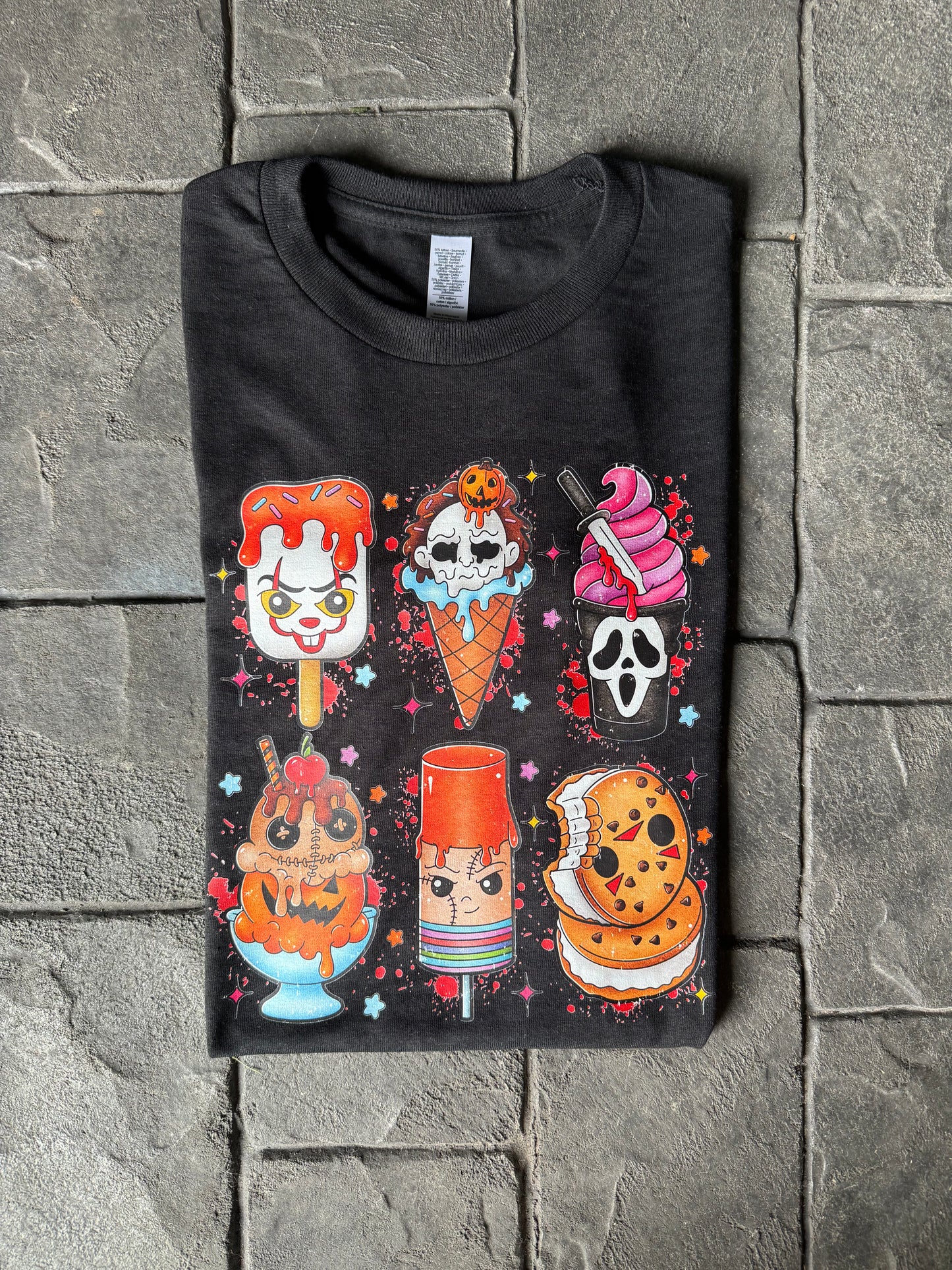 Horror Ice Cream Pullover or tee