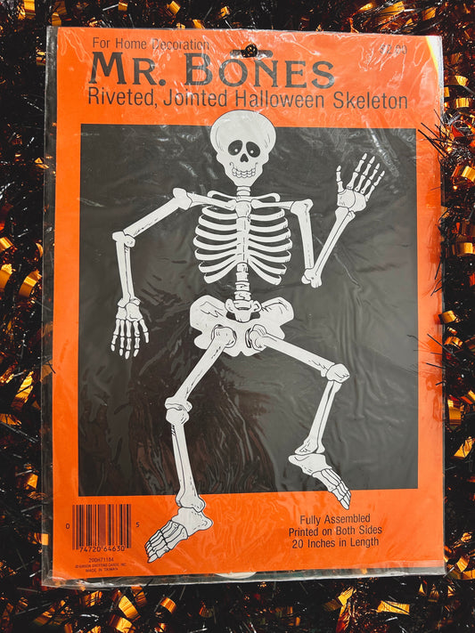 1980’s Mr Bones hanging decoration