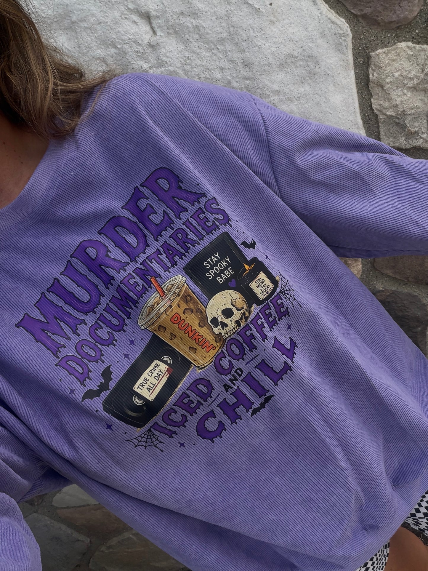 Murder docs and chill - Ribbed Sweater TPE