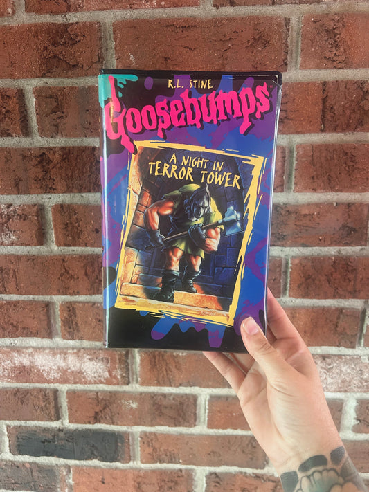 Goosebumps VHS - A Night In Terror Tower 1996