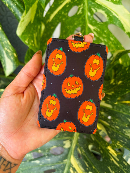 Spooky ID badge holders