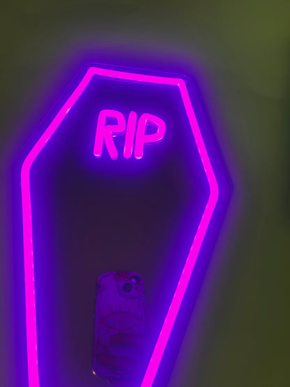 RIP Coffin light