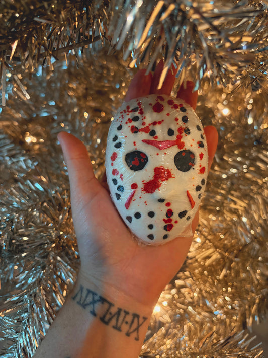 Bloody Jason bath bomb
