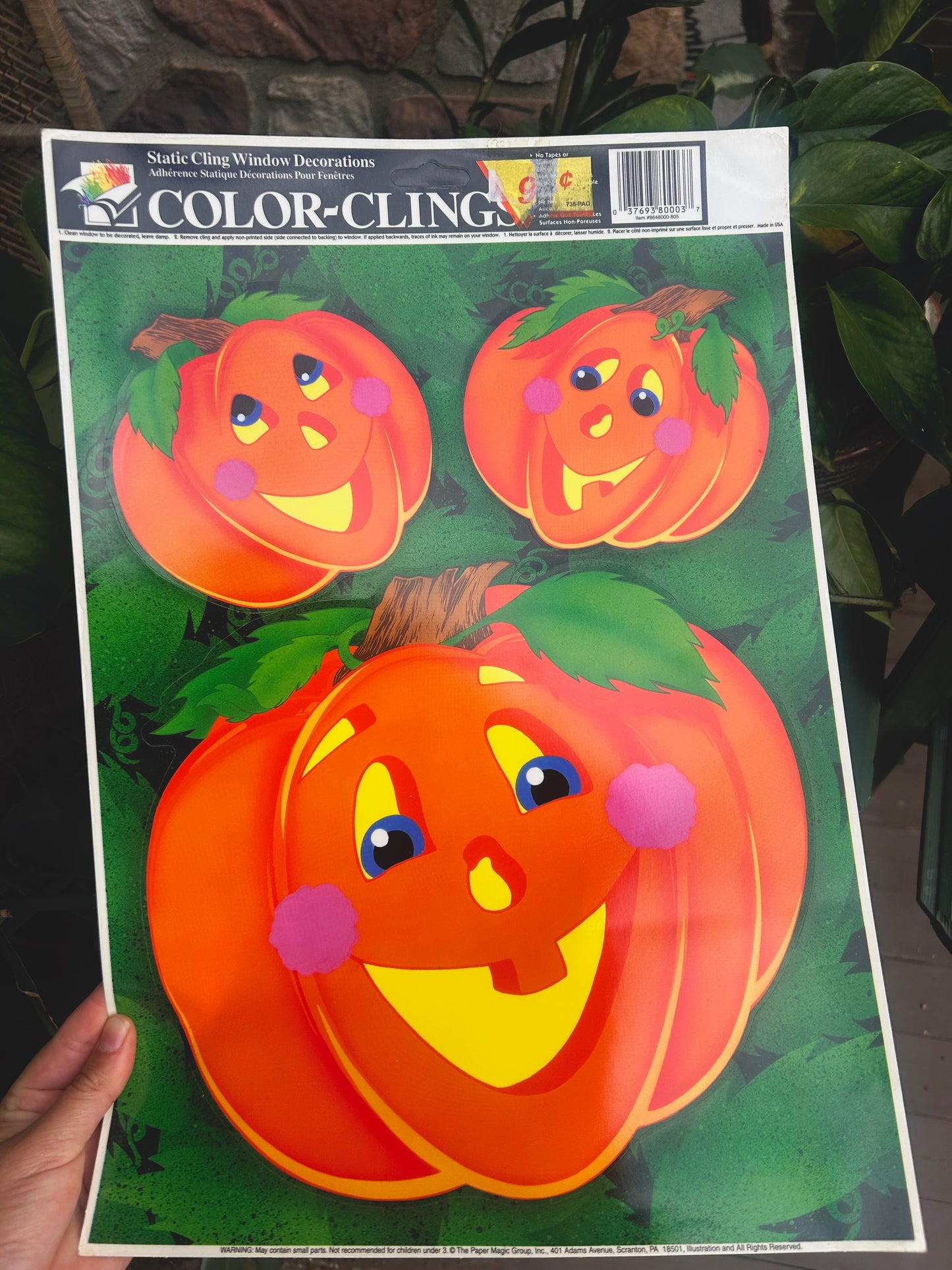 Vintage 90’s window clings(3)