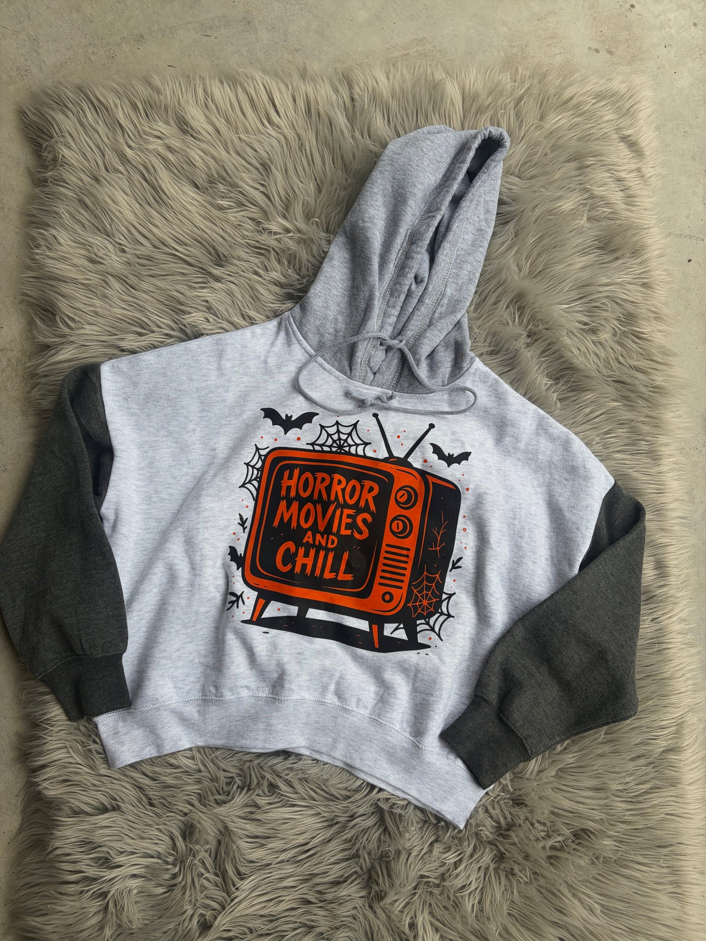 Horror Movies & Chill crop or full length hoodie