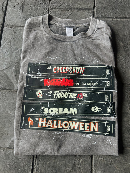 VHS horror nostalgic Pullover or tee