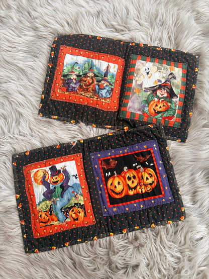 Set of 2 - Vintage placemats 1990s