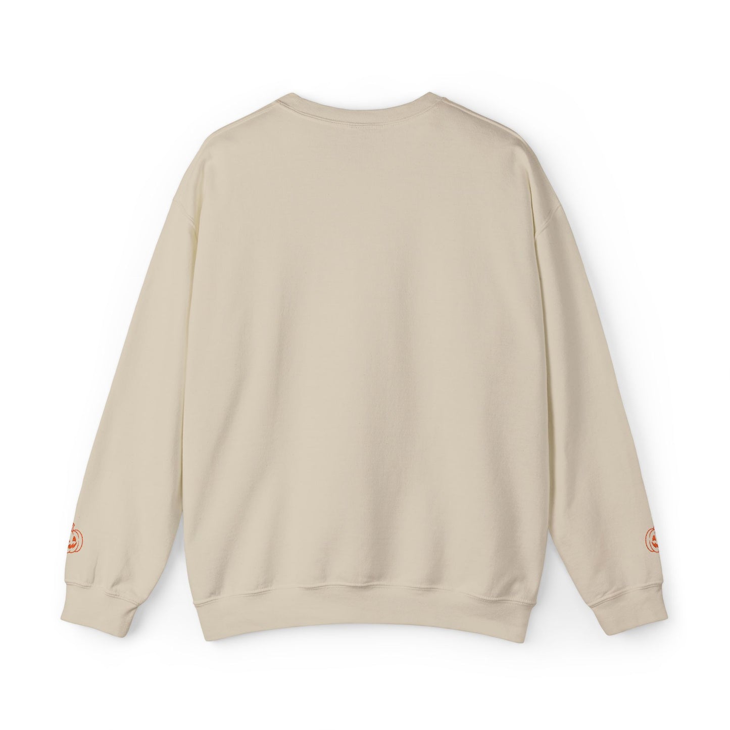 Halloween TV Crewneck Sweatshirt — "Spooky Girl" Retro Haunted TV Graphic