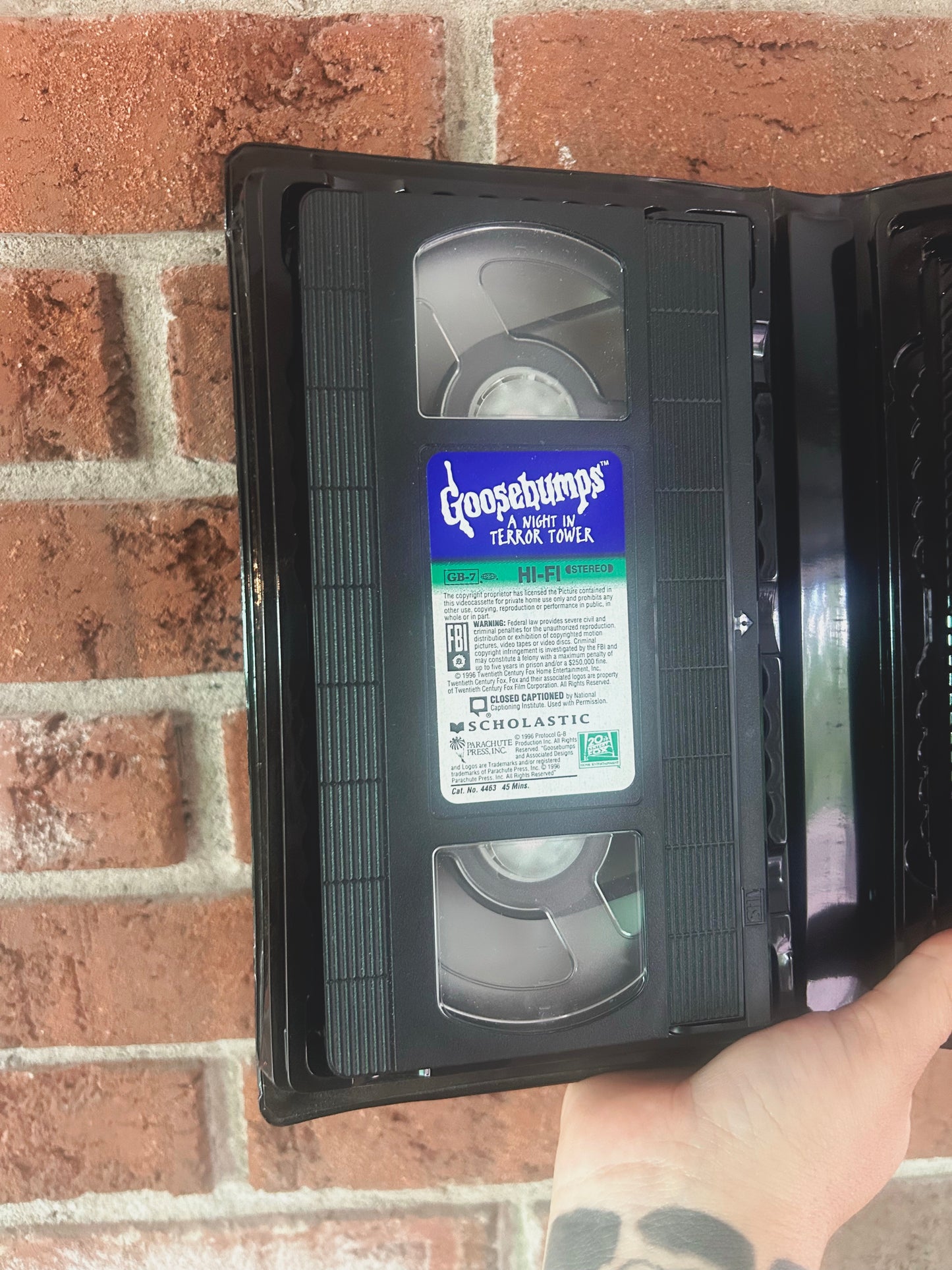 Goosebumps VHS - A Night In Terror Tower 1996